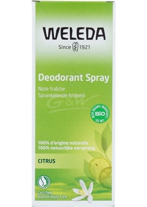 WELEDA CITRUS DEODORANT SPRAY 100ML